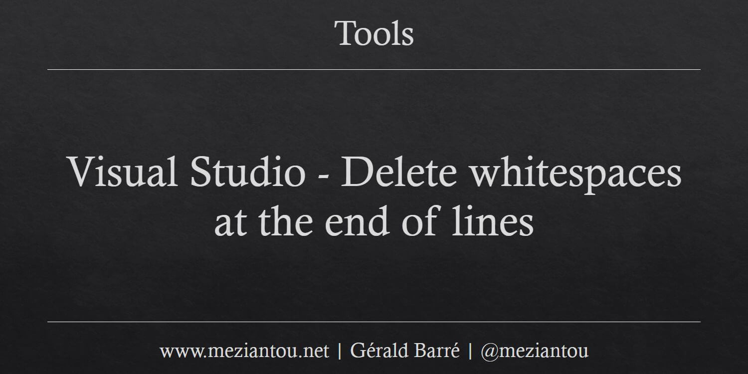 c-remove-whitespace-indicators-in-visual-studio-editor-stack-overflow